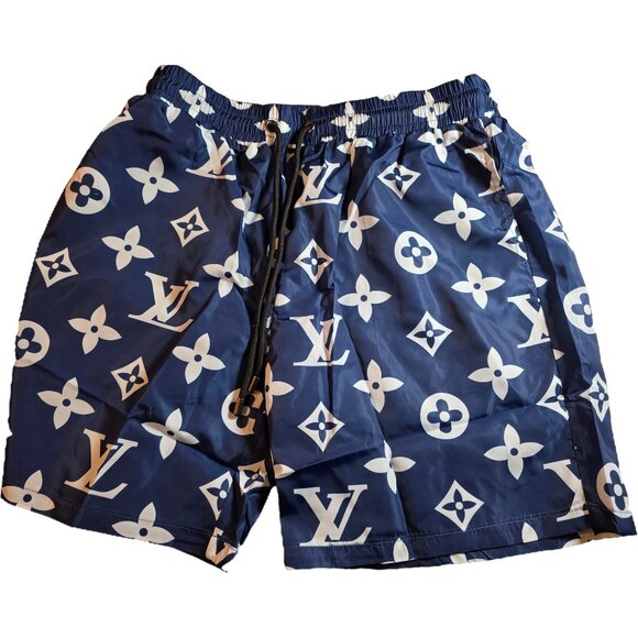 Louis Vuitton Blue Men's Short - Picture 1 of 3